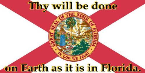 Florida Bumper Sticker