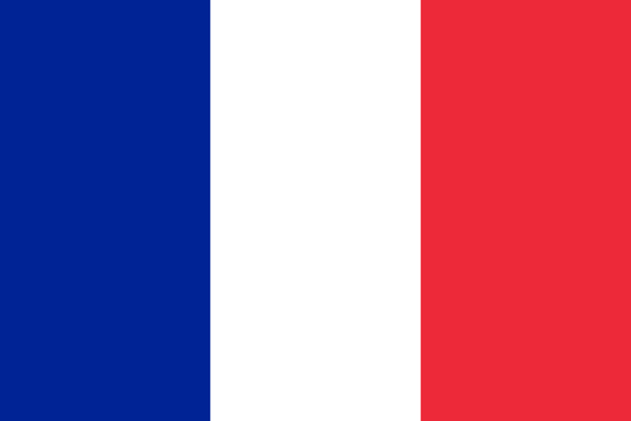 France 3x5ft Nylon 150D Flag