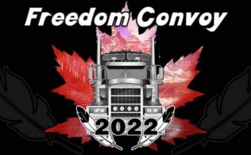Freedom Convoy Canada Trucker Flag 3'x5' Rough Tex ® 100D