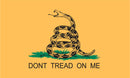 Gadsden Made In The USA Double Sided 3'X5' Flag Rough Tex® 100D