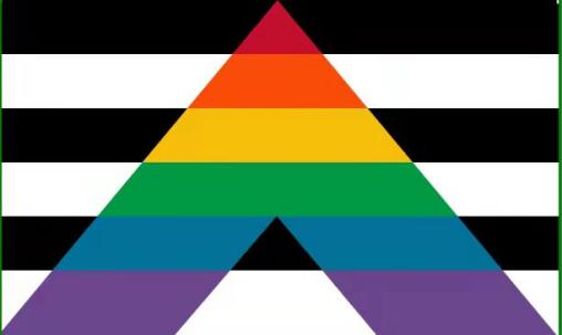Gay Straight Alliance 3'x5' Flag ROUGH TEX® 68D Nylon