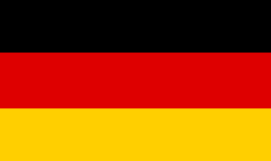 Germany 3'X5' Embroidered Flag ROUGH TEX® 300D Nylon