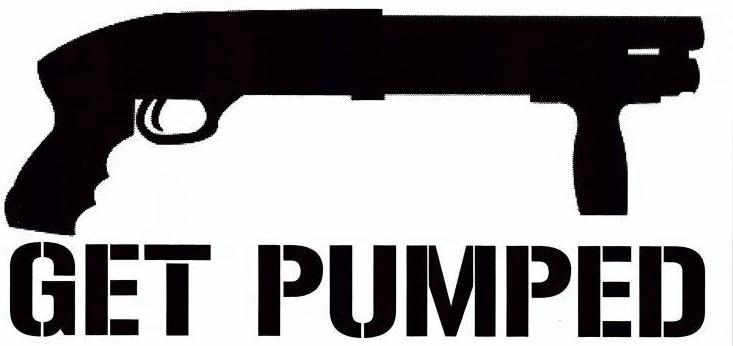 Get Pumped (shotgun) Bumper Sticker