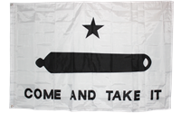 Gonzales 3'x5' 150D Nylon Texas Come & Take It Flag Double Sided