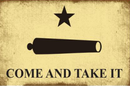 Gonzales 1835 Vintage 3'X5' Flag ROUGH TEX® 100D Come & Take It