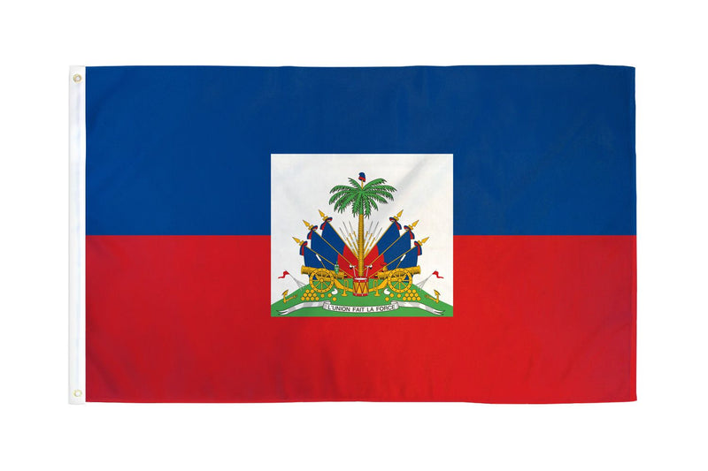 Haiti Flag 3x5ft Nylon 210D