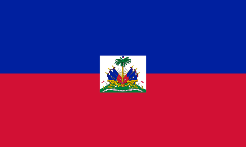 Haiti Flag 3x5ft Poly