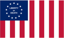 Hunters Liberty Rebellious Stripe 3'X5' Flag Rough Tex® 100D