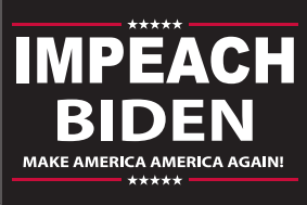 IMPEACH BIDEN MAKE AMERICA AMERICA AGAIN FLAG 3'X5' Flag Rough Tex® 100D TRUMP