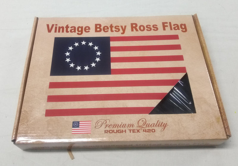 Vintage Betsy Ross- 3'X5' Rough Tex® 420D