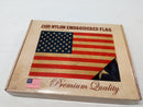 Vintage USA 50 Stars Flag- 3'X5' Rough Tex® 210D Nylon Embroidered