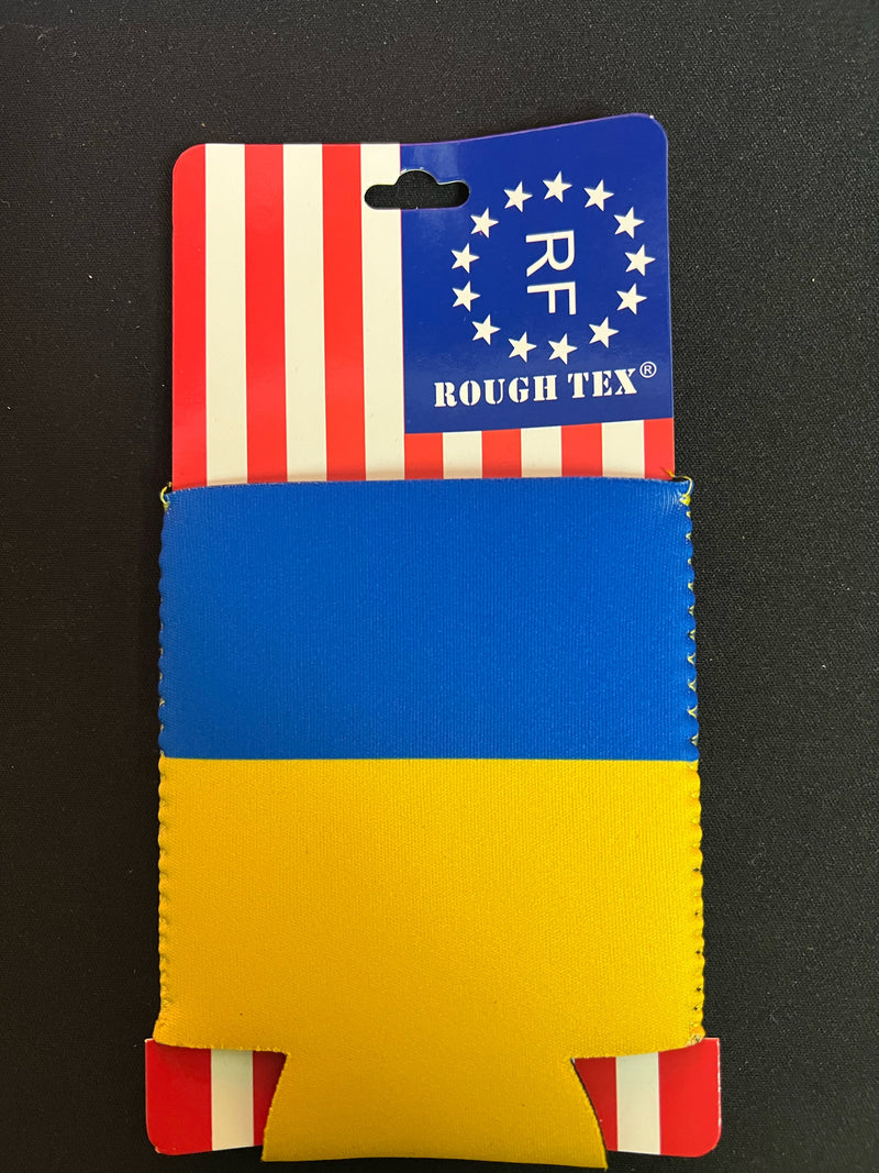 Pack of Ukraine Can Holders koozie