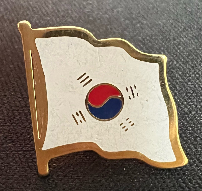 South Korea Lapel Pin