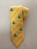 Tie Gadsden Don't Tread on Me Silk Men's Ties Neckwear