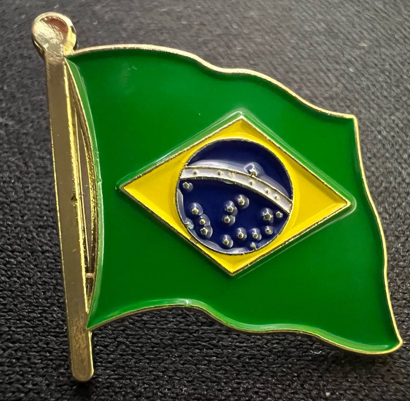 Brazil Lapel Pin