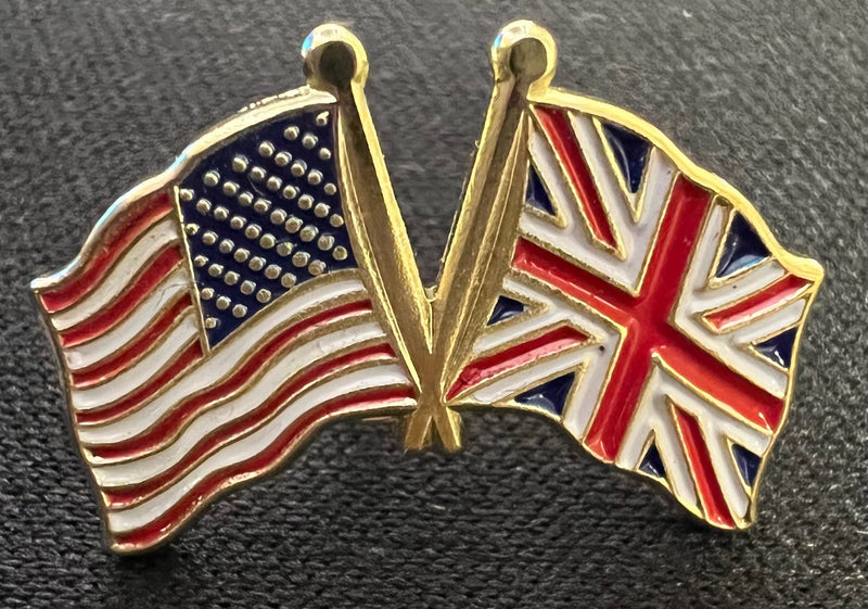 USA United Kingdom Lapel Pin