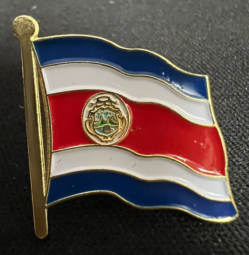 Costa Rica Lapel Pin