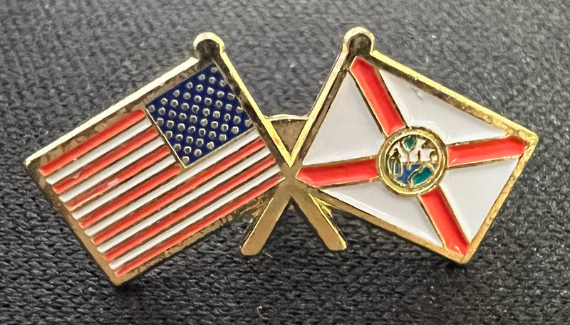 USA Florida Lapel Pin