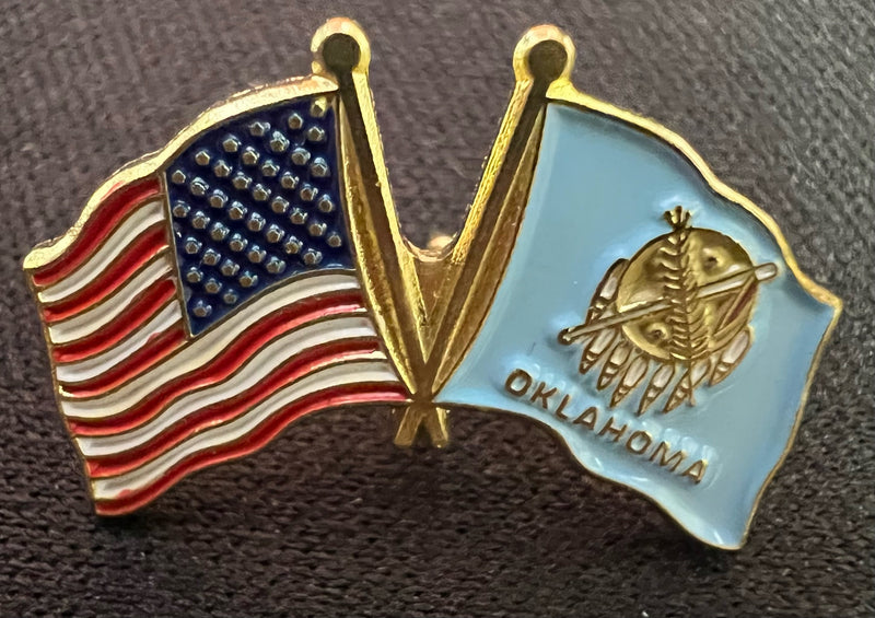 USA Oklahoma Lapel Pin