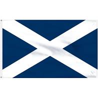 Scotland - 12''X18'' Flag With Grommets Rough Tex® 68D