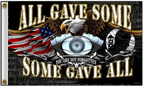 All Gave Some Some Gave All 3x5 Rough Tex Nylon 68D flag POW MIA