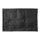 Black Tactical Texas Flag Flag Nylon EMBROIDERED 3'X5' Flag ROUGH TEX® 300D