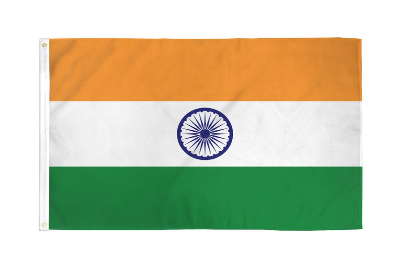 India Flag 3x5ft Nylon 210D