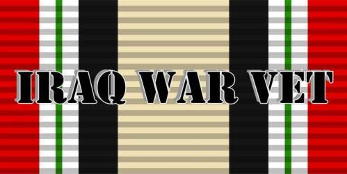 Iraq War Vet Bumper Sticker
