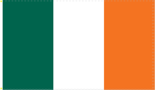 Ireland 3'X5' Flag Rough Tex® 68D Nylon