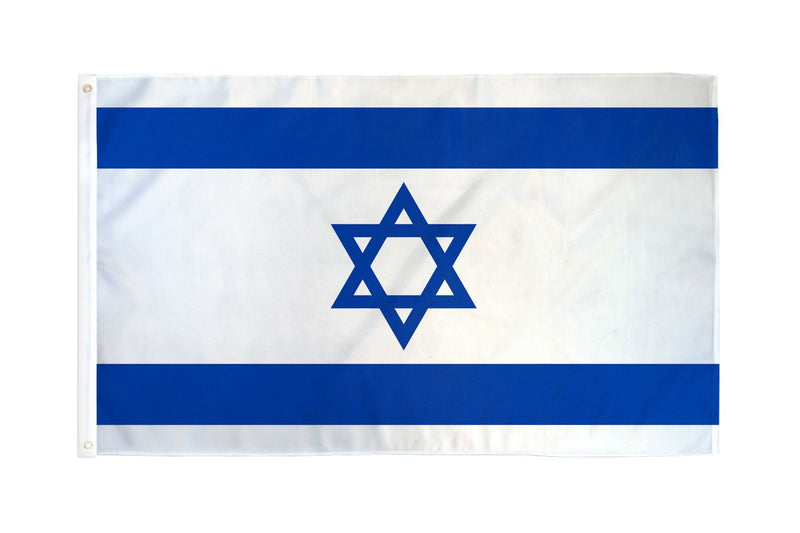 Israel Flag 3x5ft Nylon 210D