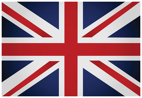 UK Flag with Grommets 12'X18' Rough Tex® 100D