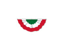 Italy Fan Bunting 1.5'x3'  Flag ROUGH TEX® 100D Italian