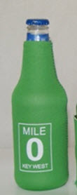 Mile 0 Light Green Neoprene Bottle Jacket Drink Koozie Rough Tex®