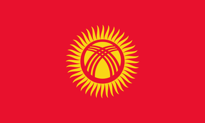 Kyrgyzstan Flag 3x5ft Poly