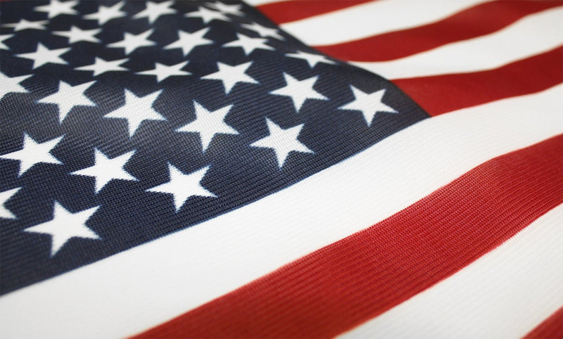 USA 5 FEET BY 8 FEET 5'X8' KNITTED AMERICAN OUTDOOR FLAG ROUGH TEX