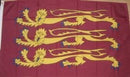UK Royal Standard King Richard 1st 3'X5' Flag ROUGH TEX® United Kingdom Banner