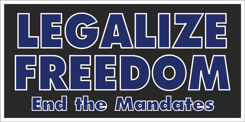 Legalize Everything Sticker Legalize Freedom End the Mandates FJB Bumper Stickers Wholesale Pack o