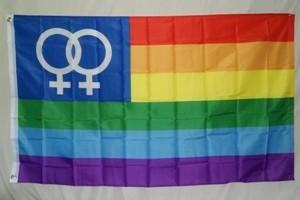 Lesbian Flag 3'x5' polyester