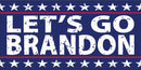 Vintage Let's Go Brandon Official FJB Bumper Stickers Wholesale Pack of 50 (3.75"x7.5") TRUMP American Made Quality