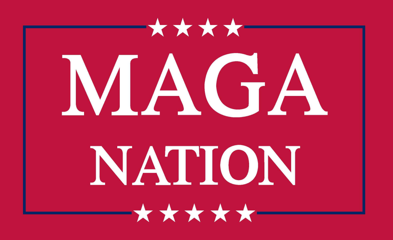 MAGA Nation 3'x5' Flag ROUGH TEX® 68D Nylon