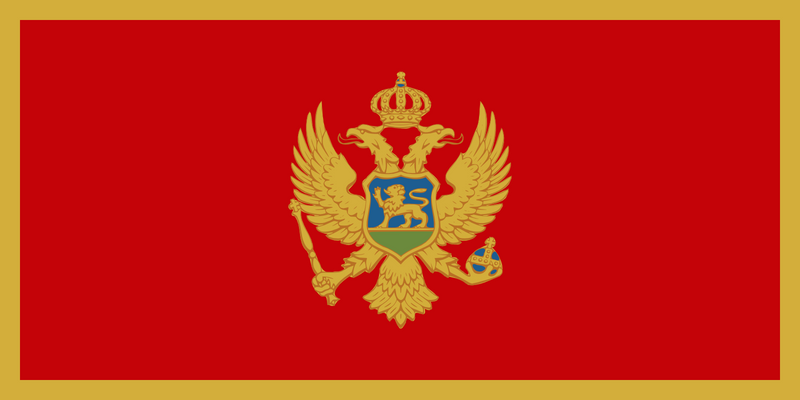 Montenegro Flag 3x5ft Poly