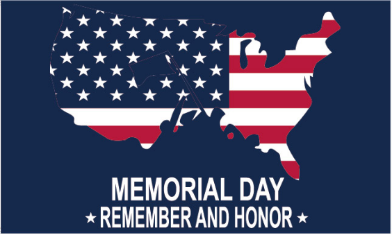 Memorial Day Remember and Honor 3'X5' Flag Rough Tex® 100D
