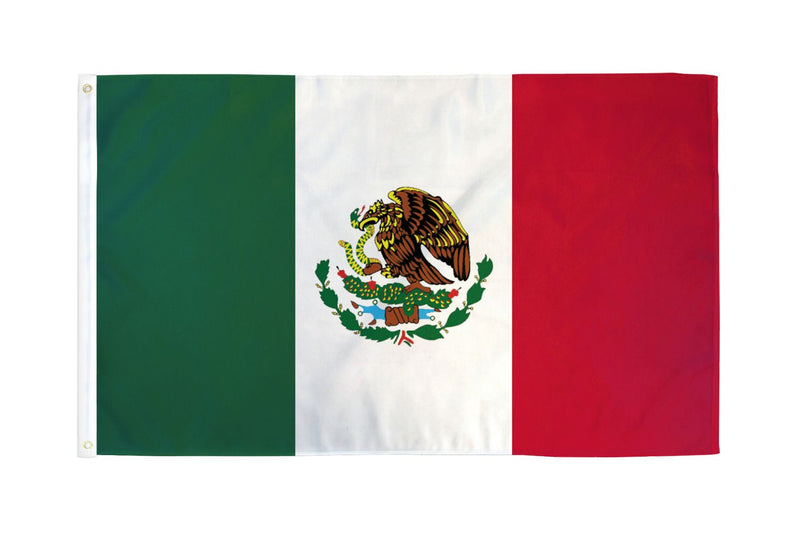 Mexico  Flag 3x5ft Nylon 210D