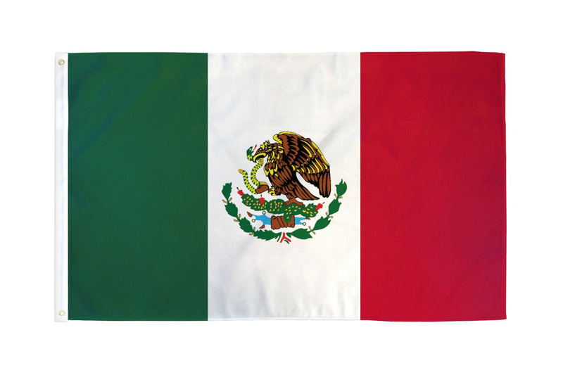 Mexico  Flag 3x5ft Nylon 210D Double Sided