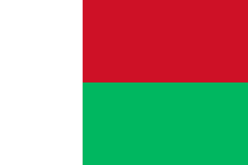 Madagascar Flag 3x5ft Poly