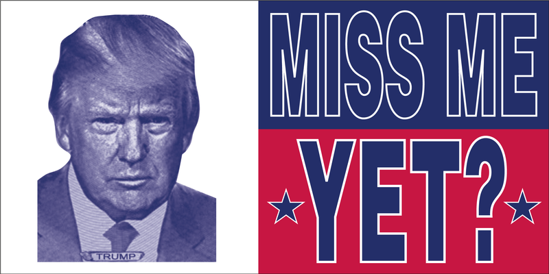 Miss Me?' Sticker