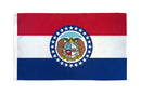 Missouri 12"x18" State Flag (With Grommets) ROUGH TEX® 68D Nylon