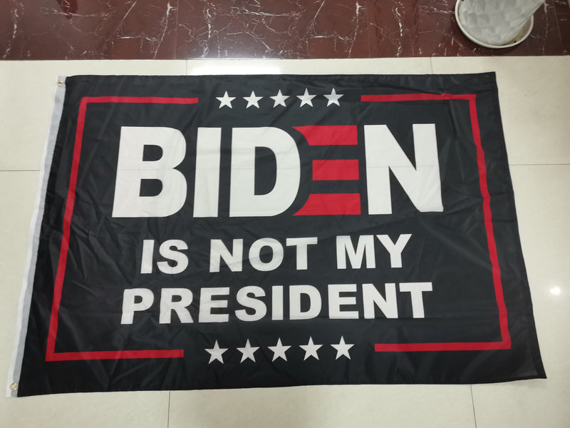 Joe Biden is Not My President 4'x6' Flag ROUGH TEX® 68D