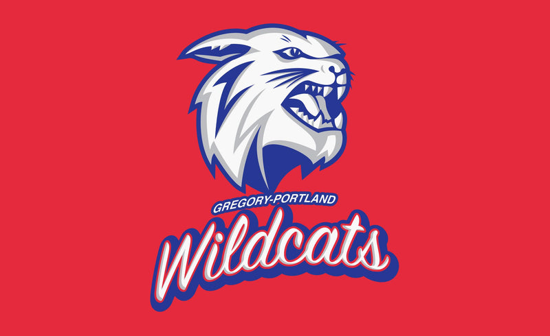 Gregory Portland Wildcats Flag 3x5 100D