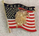Freedom Eagle Lapel Pins